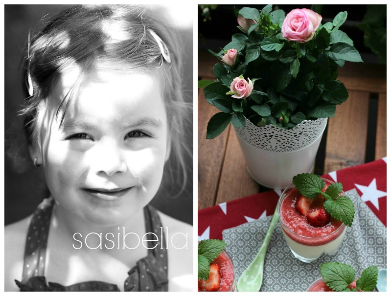Holunderblüten Panna Cotta mit Erdbeerspiegel 44