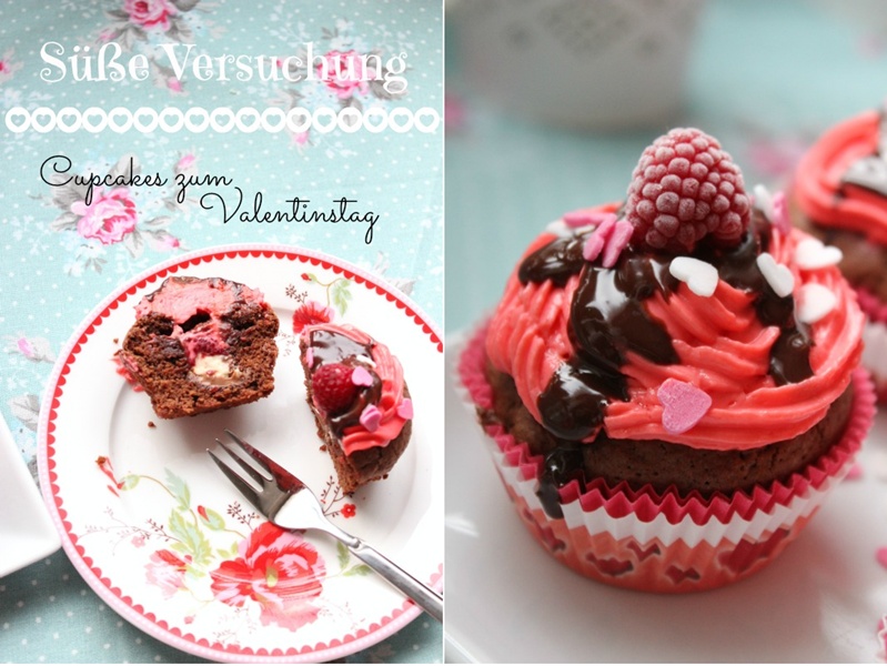 Valentinstag Cupcakes - Ich wurde veröffentlicht! 3
