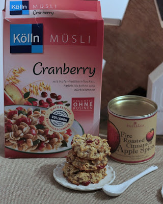 Kalendertürchen 1 - Frühstücks-Kekse mit Cranberrys und Kürbiskernen* 5