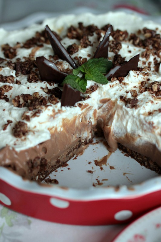 Chocolate Mint Cream Pie oder das leckerste Schoko-Minze Dessert der Welt * 57