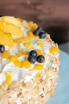 Nuss-Pudding-Torte mit Mango (glutenfrei) 42