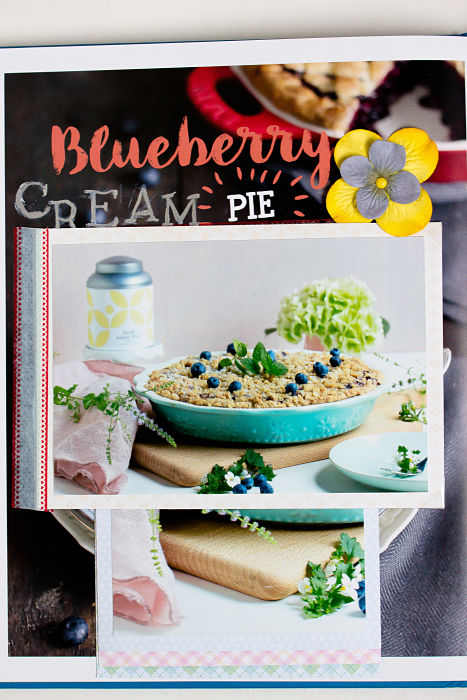 Cremiger Blaubeer Pie mit Knusperstreuseln -"Bake in the USA" ein Buch auf Reisen 40
