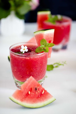 Erfrischender Melonen-Himbeer Frose` - der ideale Sommerdrink 29