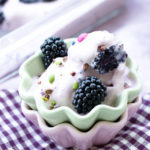 Brombeer Frozen Joghurt