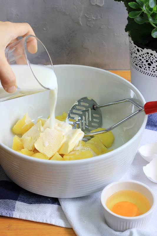 Rezept für finnische Kartoffelfladen zum Frühstück.